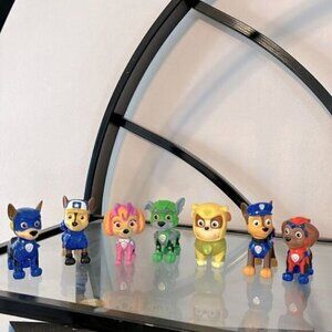 Paw Patrol 7 x mini figurines